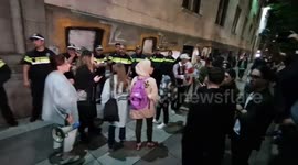 Protesters Are Coming To The Office of Georgian Airways, Georgia