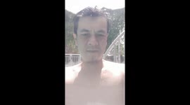 Timelapse video serial of changing appearance with daily snaps when stopping smoking for two months