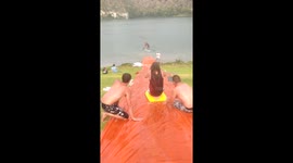 Guvsy Riding the Ultimate Waterslide 3!