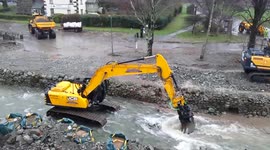 Dredging continues as Glenridding braces for more heavy rain