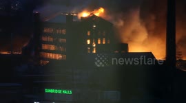 Bradford Fire Lumb Lane in Manningham