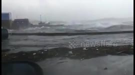 Storm Gertrude - Shetland Islands