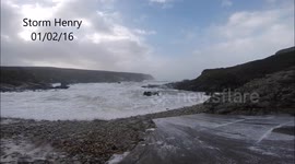 Storm Henry, Donegal, Ireland