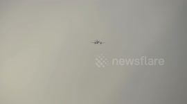 Storm Henry - Eastern struggles in high wind at Leeds Bradford Airport