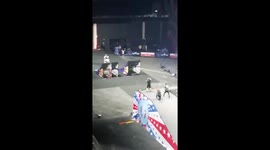 Bike stunt crash at 'Nitro Circus' in Scotland injures two