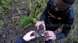 Hikers find Cold War era camera - complete with film