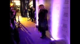 Jo Wood attends private view of Hendrix museum