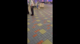 Little girl is delighted when aunt and cousin join her for a Disneyland trip