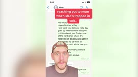 A gay man who lost contact with his family after escaping a secretive religious community says he would have died if he stayed.