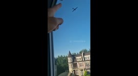 Drone flies over Moscow as Russia's capital is hit by rare strike