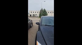 Man Discover's His Car Has Been Broken Into