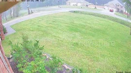 Lightning Strikes At Neighbor's