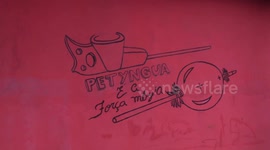 Indigenous groups protest against PL 490 in Sao Paulo, Brazil