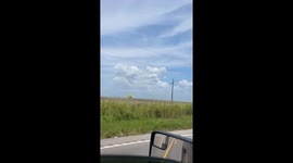 Low Flying Helicopter Crash