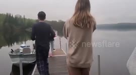 Siblings Help To Set Up A Promposal