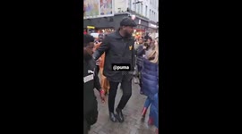 Davido an icon pulling up at puma