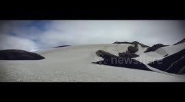 THE REMARKABLE journey of a man who nearly died walking from one side of Iceland to the other over the space of two-and-a-half weeks has been captured in a stunning video.