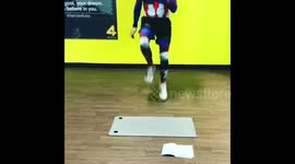 THIS inspirational British father-of-three has transformed his body after his workaholic lifestyle led to him tipping the scales at more than twenty-two-and-a-half-stone and he has since lost an impressive sixteen-inches from his waist and ten from his ch