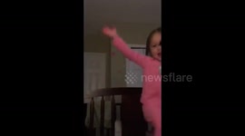 AN INSPIRING dad has posted pictures of his toddler daughter with a birthmark like a black eye in a bid to beat bullies who say the two-year old is cursed by God and has made the agonising decision NOT to go through with corrective surgery.