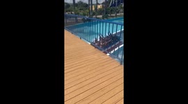 West Ham players sing and soak up sun at Portuguese waterpark ahead of final