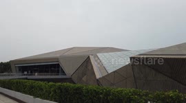 Zhoukoudian Peking Man Site Museum In Beijing, China