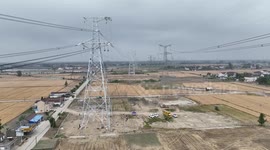 Power Line Reconstruction In Taizhou, China