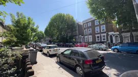 Car crashed into lamppost outside of my house, here is the wreckage