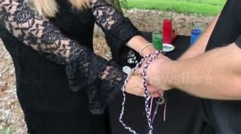 THIS WOMAN who is in a relationship with a man who is NINETEEN-YEARS her junior is fed up of being mistaken for his MOTHER when they are out together after they met as next-door neighbours and he pursued her.