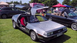 Hundreds of Car Enthusiasts gather in Kent, UK