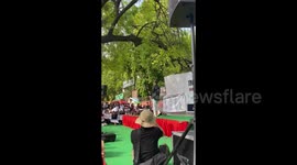 Tribal Solidarity Protest Against The Ethnic Cleansing of The Kuki-Chin-Zo in New Delhi, India