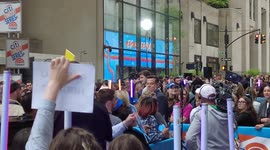 Ed Sheeran Performs On NBC Today Show in New York, USA