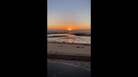 Woke up to a beautiful sunrise in San Felipe, Mexico B.C.