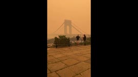 Quebec wildfires engulf northeastern US, choking cities in hazardous smoke