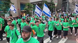 Celebrate 75th Israel Parade: “Reviewing The Hope in  New York, USA