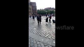Czech Republic: Fans Leave Trash On Streets In Prague After Europa Conference Final