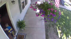 Door Doesn't Want Life Jacket to Leave