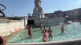 Londoners take to the streets for World Naked Bike Ride day