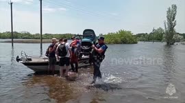 Flood recedes after Kakhovka dam collapse