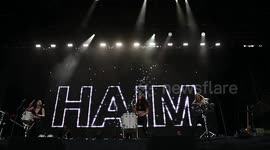 NY: HAIM Performs At Governors Ball Music Festival - Day 1