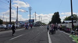 Portland Grand Floral Parade road rage