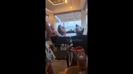 Brit holidaymakers stunned as NAKED man walks down to the beach in Benidorm