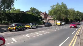 Video shows cordon on Magdala Road in Nottingham where a third man was found dead