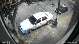 Crown Victoria Police Interceptor stolen in San Francisco Tenderloin district.