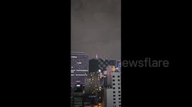 Seoul TV Tower Lit Up in Purple to Mark BTS 10th Anniversary, South Korea