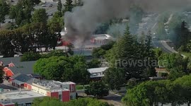 San Jose Fireworks Fire in Storage Unit