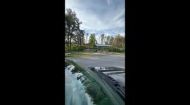 Bear Encounter At Northern Ontario Rest Stop