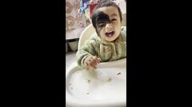 THIS ADORABLE little boy was born with a huge hairy black birthmark that leaves his stoic parents having to endure strangers referring to him as having, “dog’s skin” and wrongly asking if they were to blame for smoking during pregnancy.