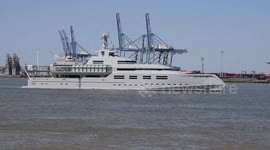 Superyacht Norn sails from London on course for new adventures