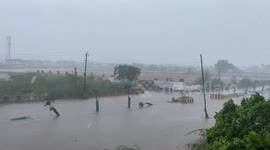 Heavy Storm and Rains as severe cyclone Biporjoy makes landfall in Gujarat Coast,Thousands Evacuated