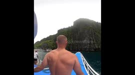 Water Welcomes Man A Little Earlier Than Planned